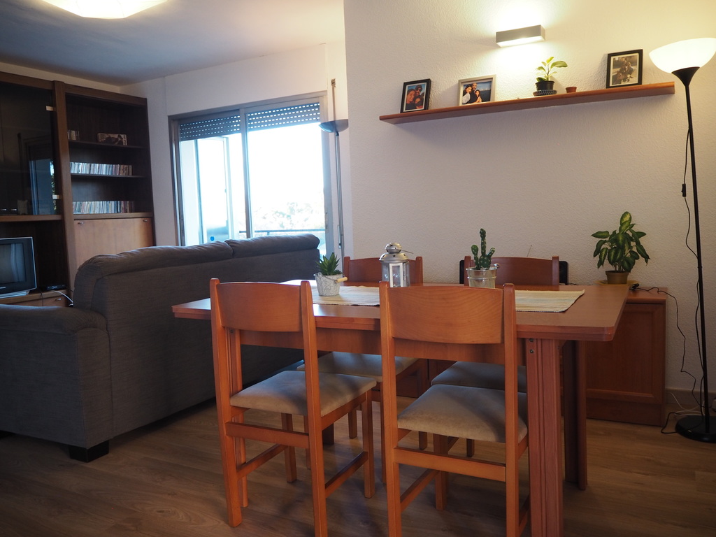 Eating table in living room