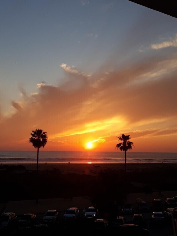 SUNSET FROM THE BALCONY