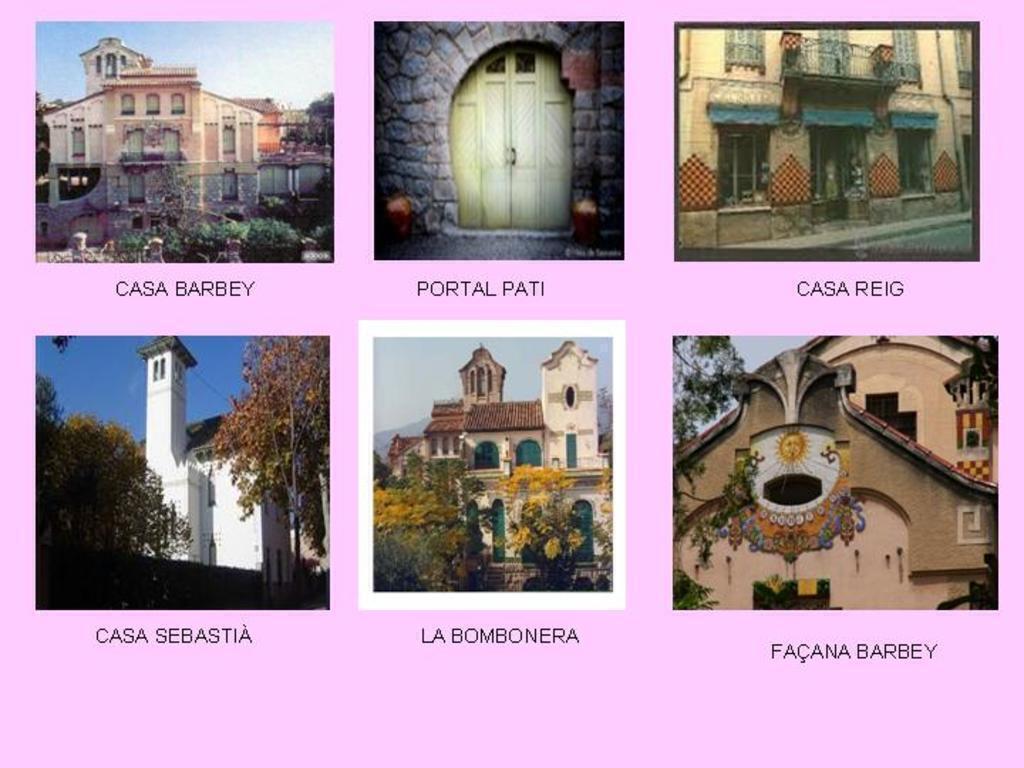 CASAS MODERNISTAS LA GARRIGA