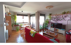 Kitchen - Living room. Also the terrace can be seen.