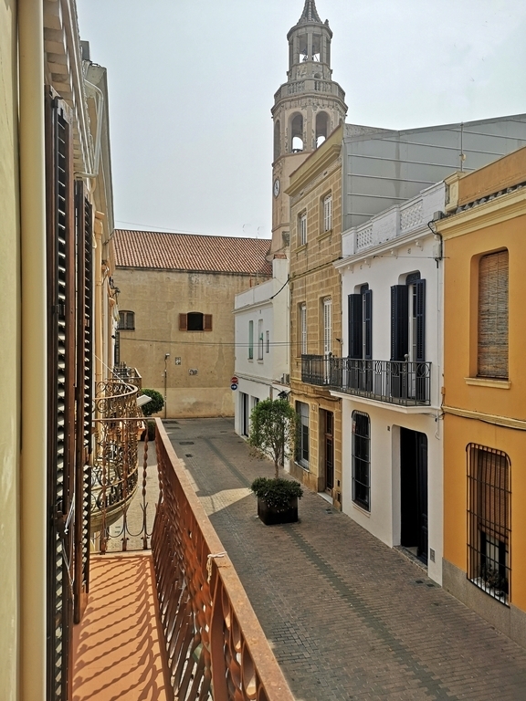 Vista des de el balcón .