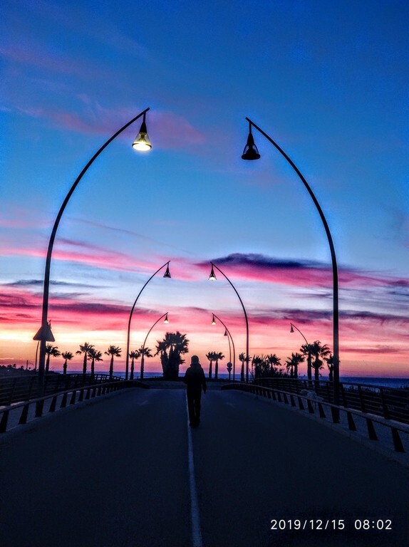 AMANECER EN SALOBREÑA DICIEMBRE 2019