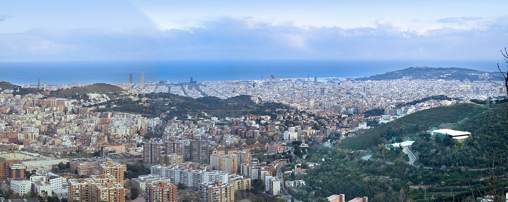 A view of Barcelona