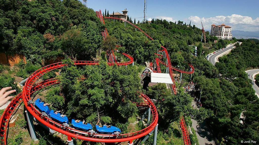 The children enjoy their attractions.