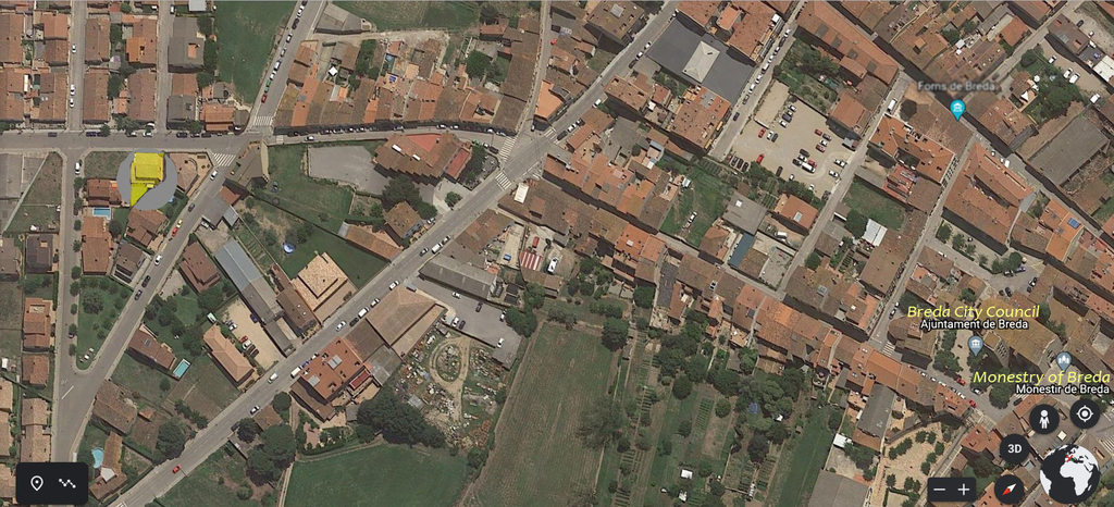 The house in the map of Breda