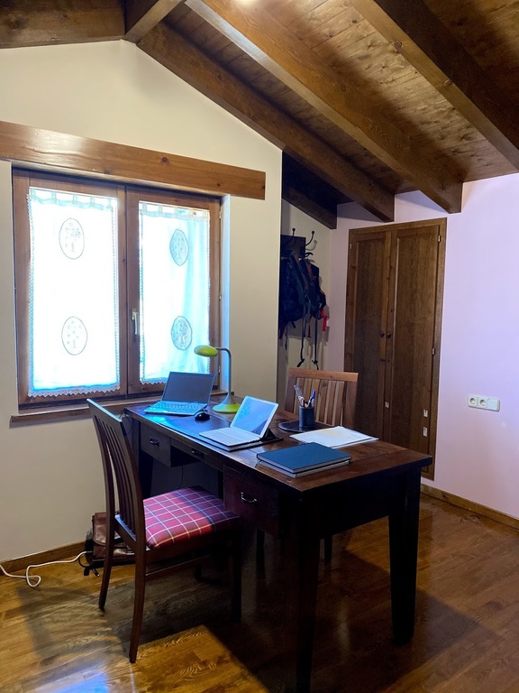 In the second floor we have a confortable office