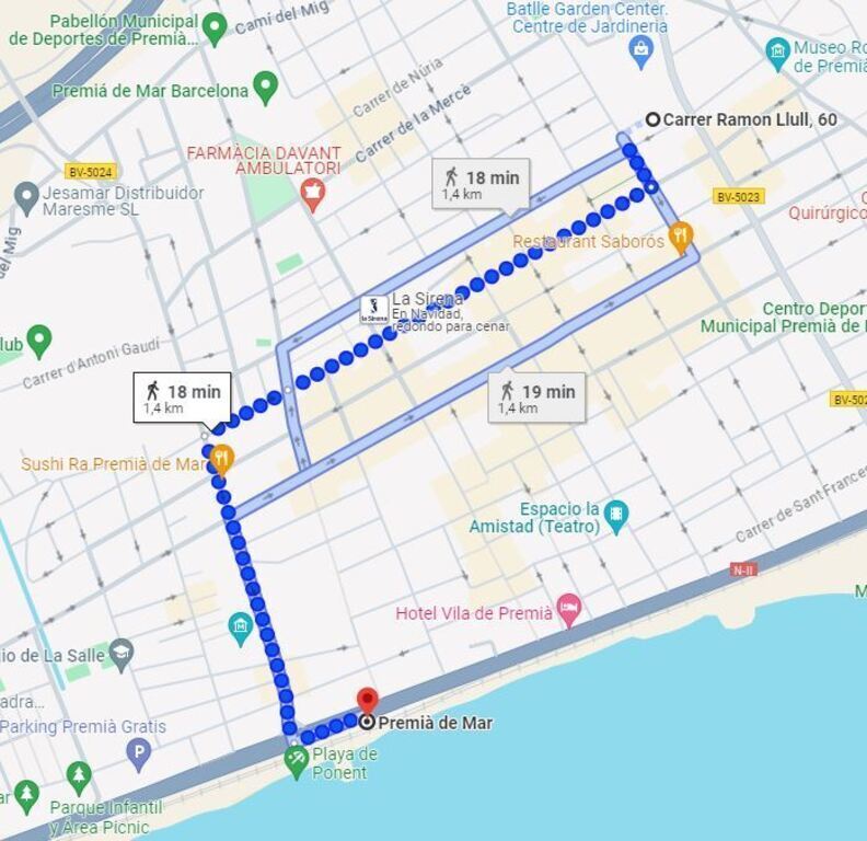 Estación Tren - Casa