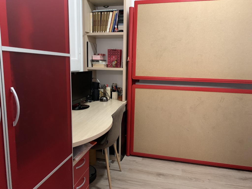 Laura's bedroom with two bunk bed