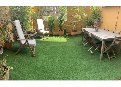 Our patio in Barcelona flat