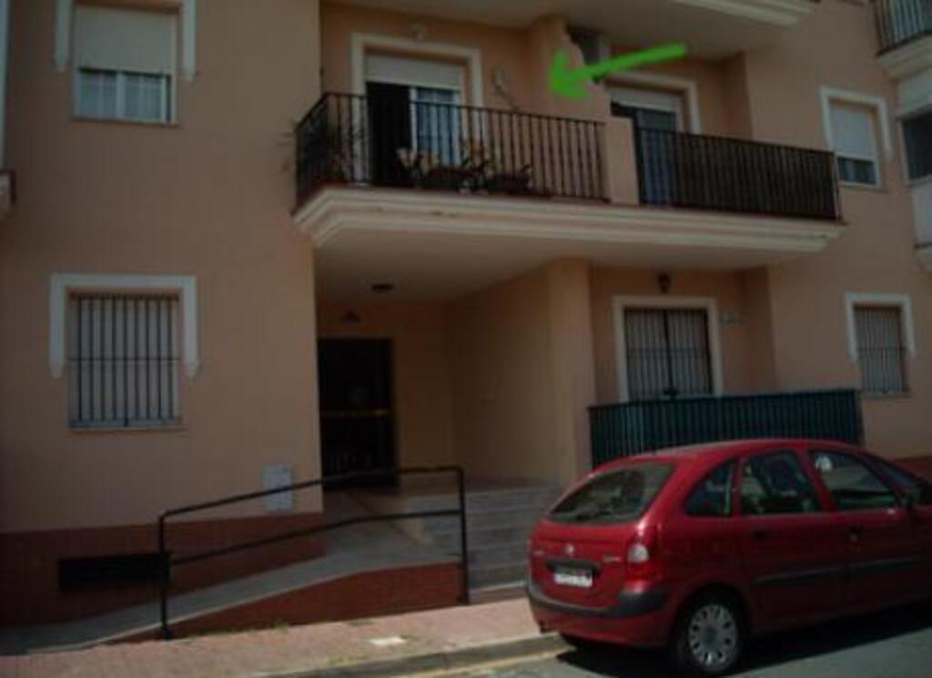 balcony and entrance