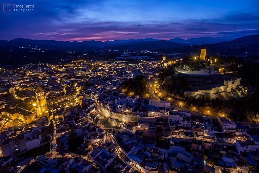 Vélez-Málaga, sunset