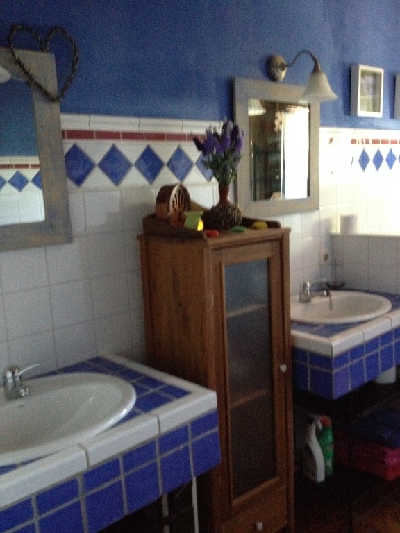 Bathroom in the country house