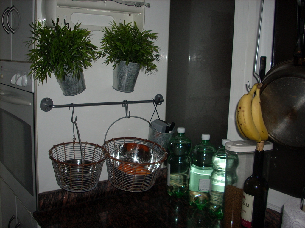 Kitchen with electric oven