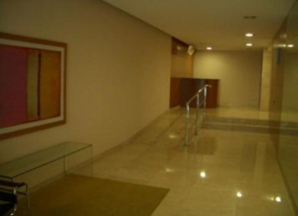 Vestibule of building.