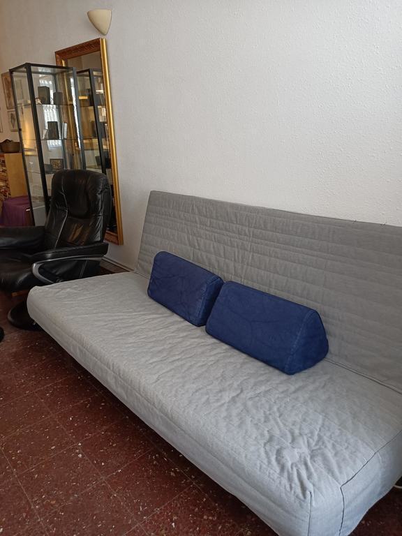 Sofa bed in living room