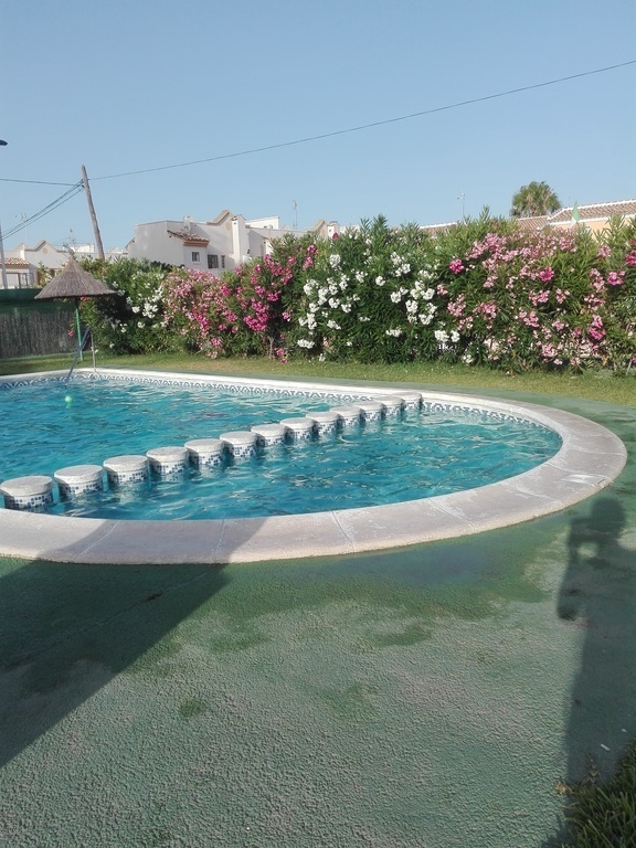 Vista de una de las piscinas