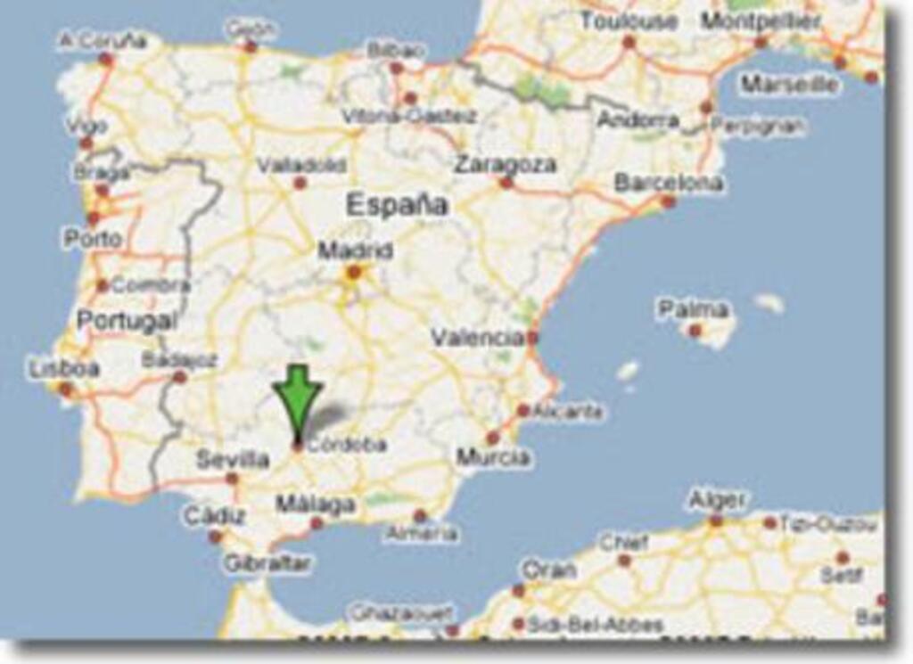 Córdoba is in Spain