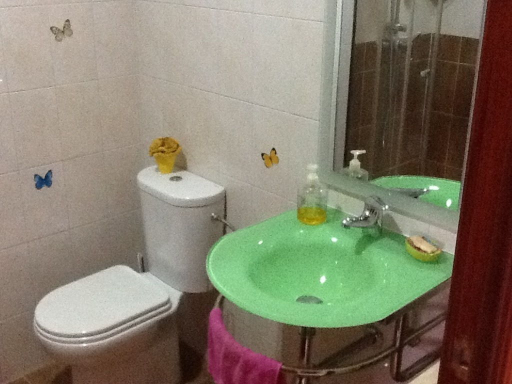 Jaén, bathroom with shower