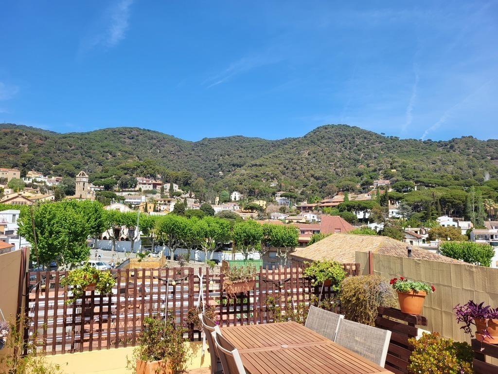 Views from the mountain terrace