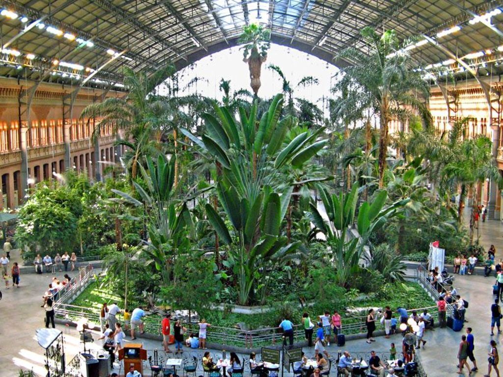 MADRID - Atocha railway station