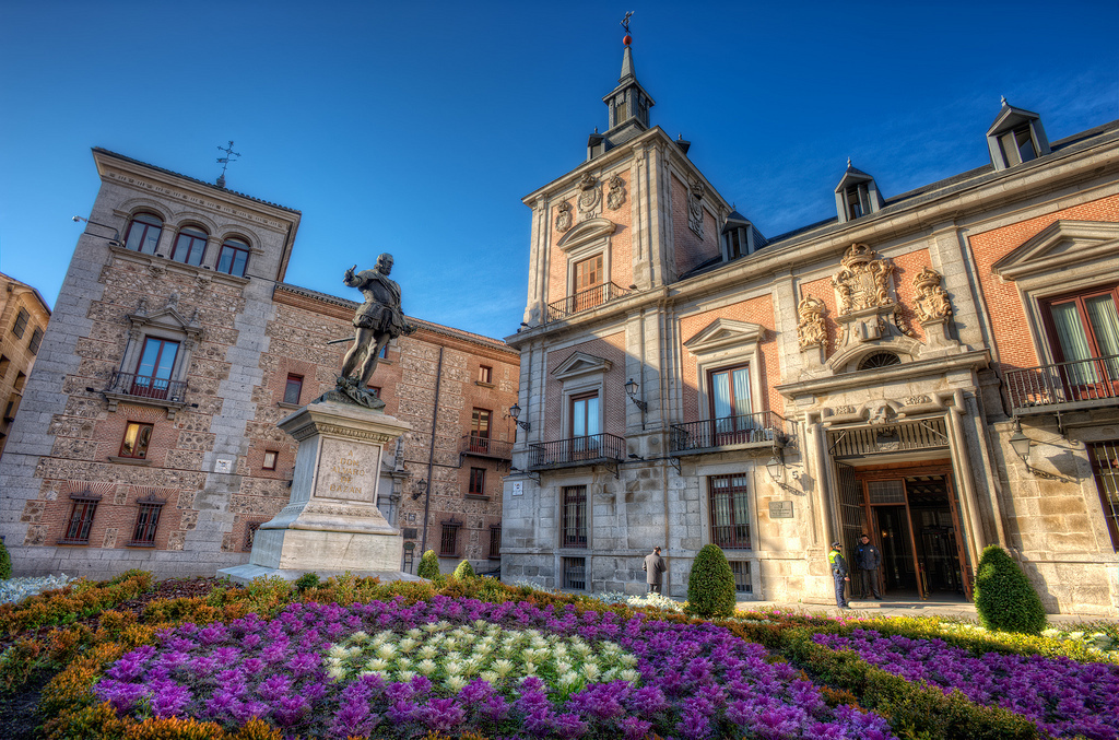 MADRID - Plaza de la Villa (former city hall)