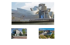 Guggenheim and Bellas Artes museums, 15' walk; Euskalduna Palace, 10' walk