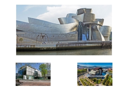 Guggenheim and Bellas Artes museums, 15' walk; Euskalduna Palace, 10' walk