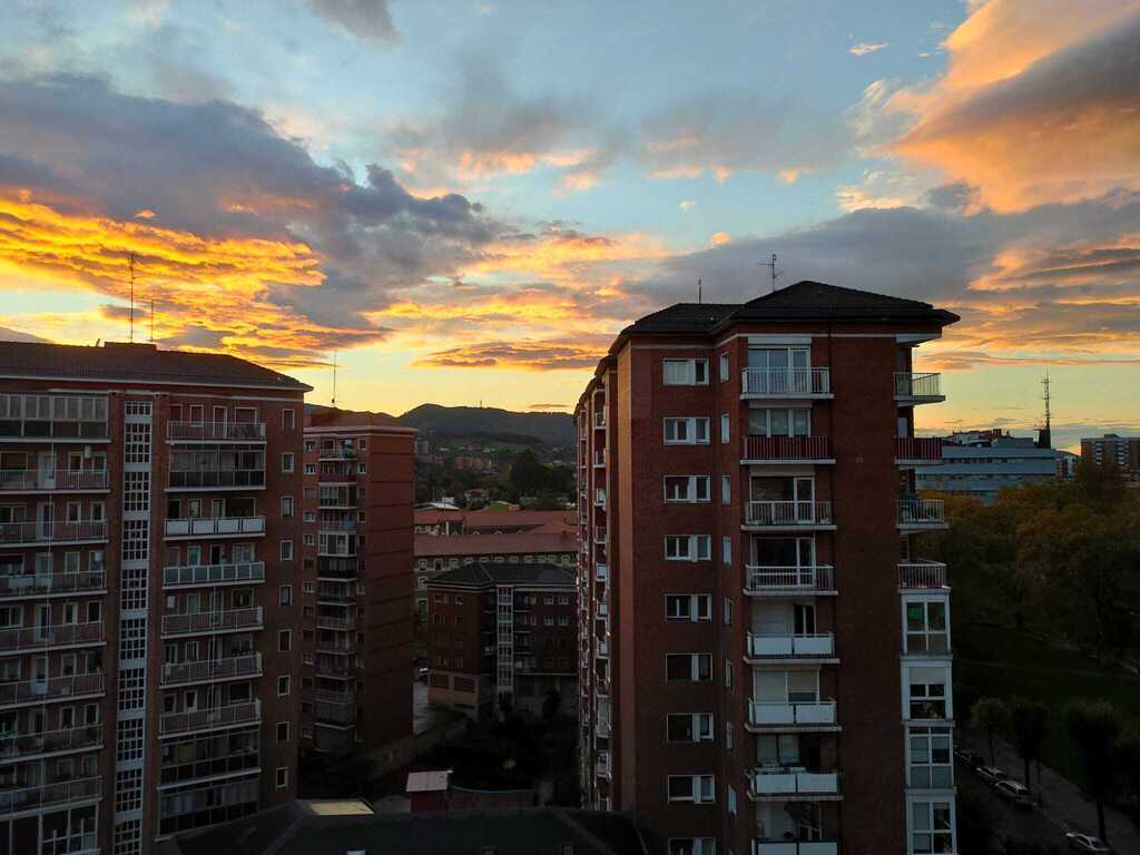 Sunset from one of the bedrooms