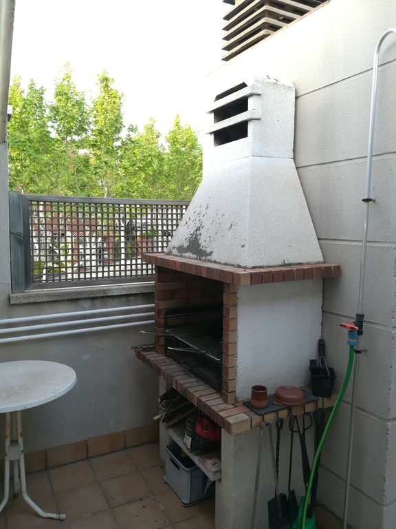 barbecue on the terrace