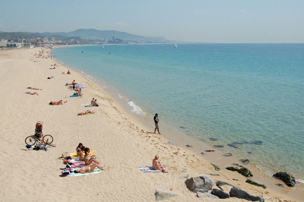 Badalona beach (150 m from home)