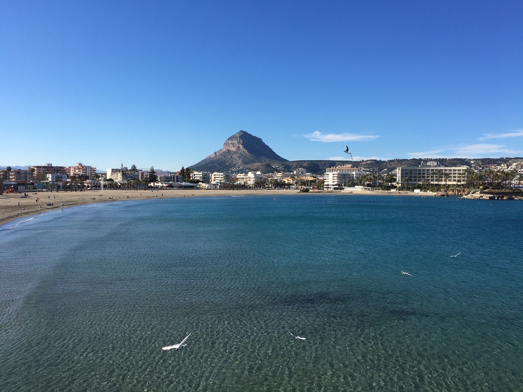 Montgo mountain and Jávea Bay