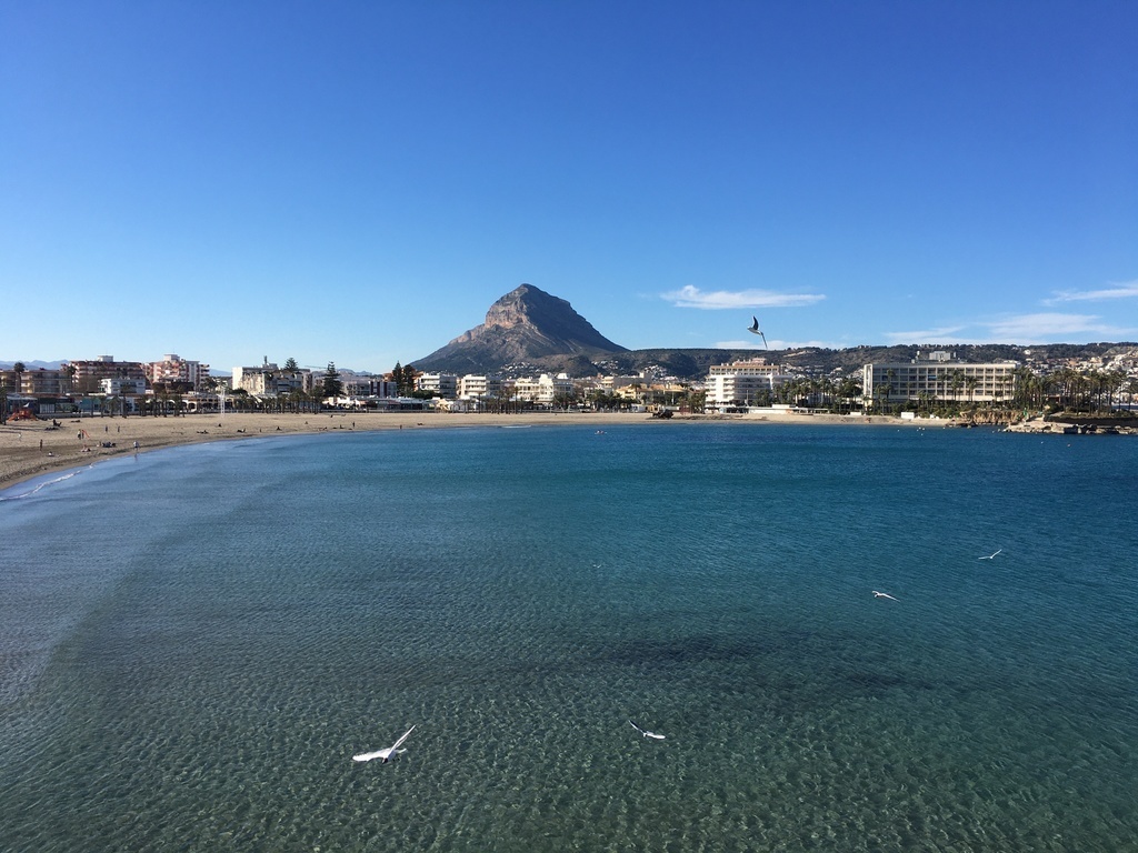 Montgo mountain and Jávea Bay