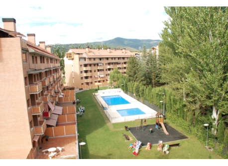 Vista de la urbanización desde la terraza