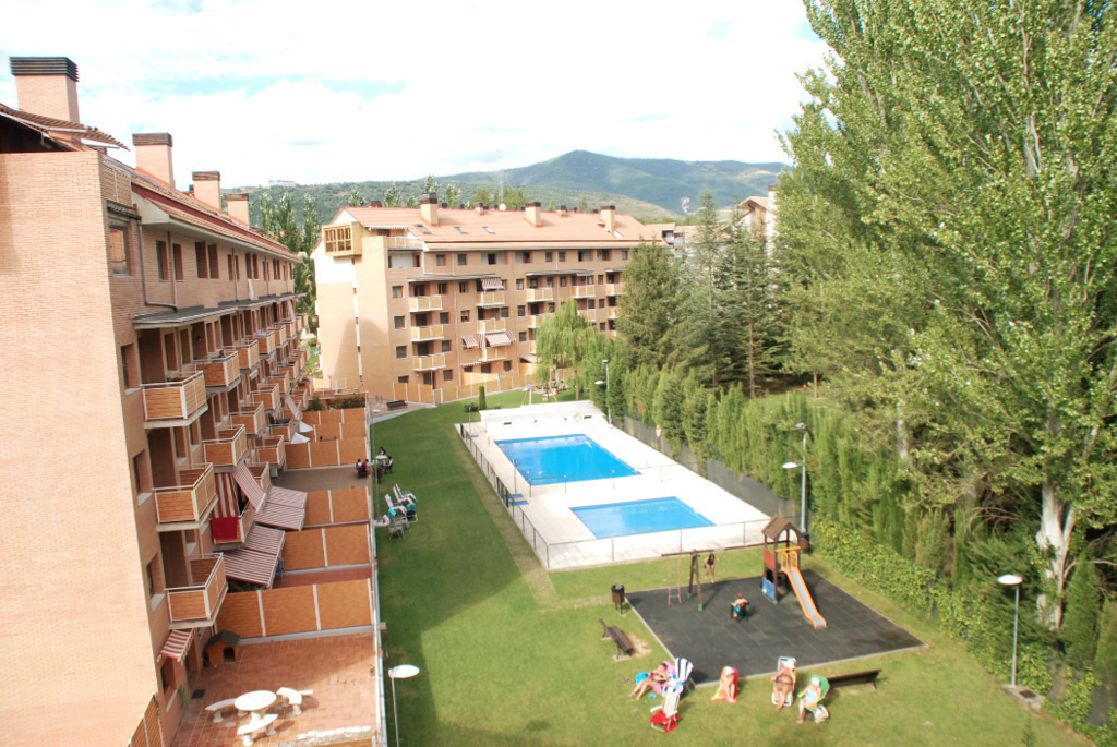 Vista de la urbanización desde la terraza