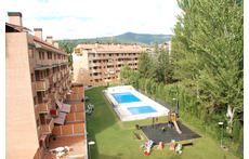 Vista de la urbanización desde la terraza