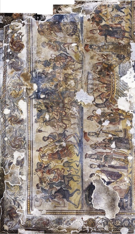 Cuenca. Mosaico romano de Noheda. Foto José Latova