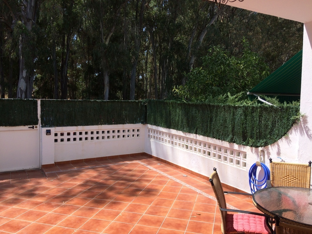 Vistas de la terraza.