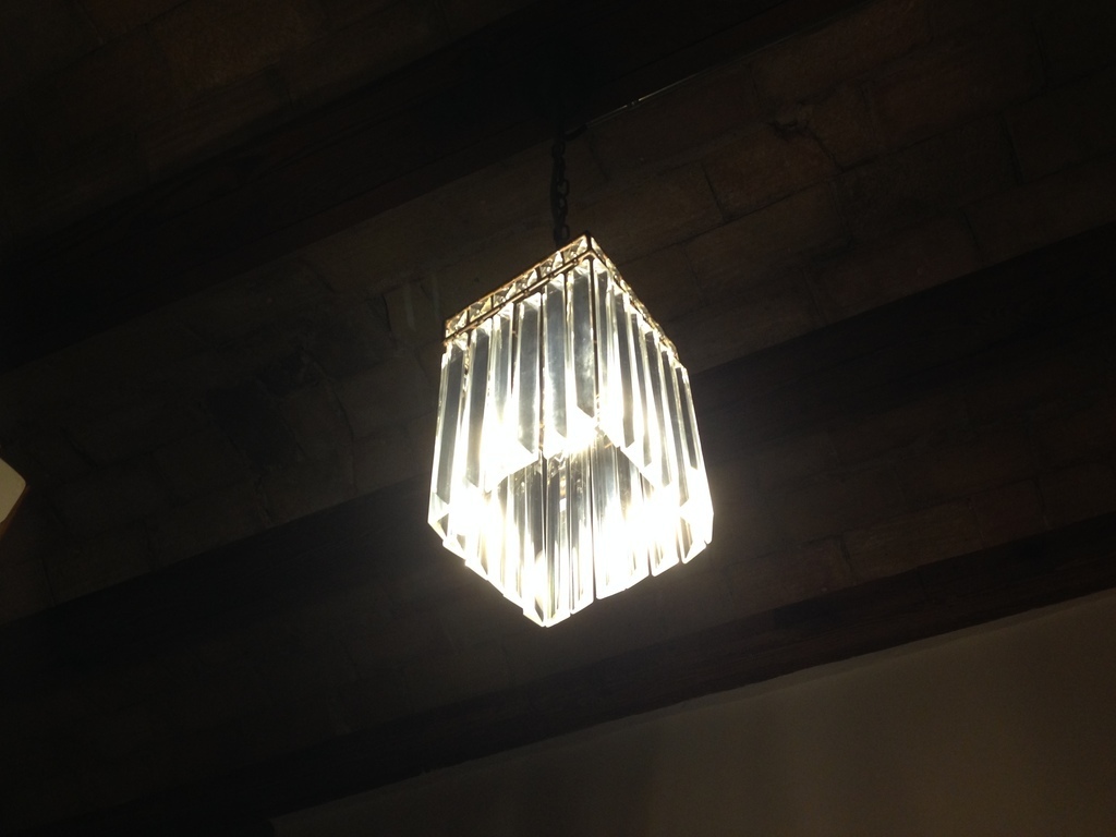 Detalle lámpara entrada 