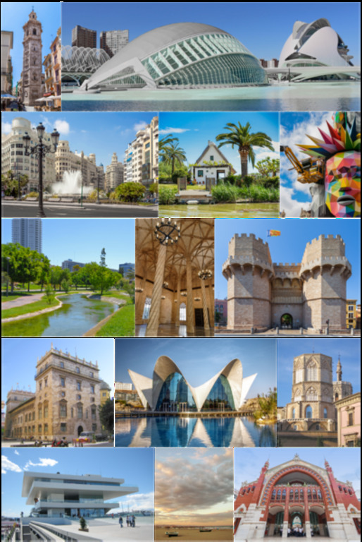 Collage de la Ciudad de Valencia