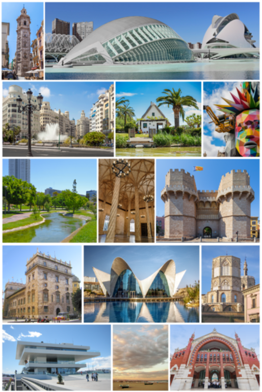 Collage de la Ciudad de Valencia