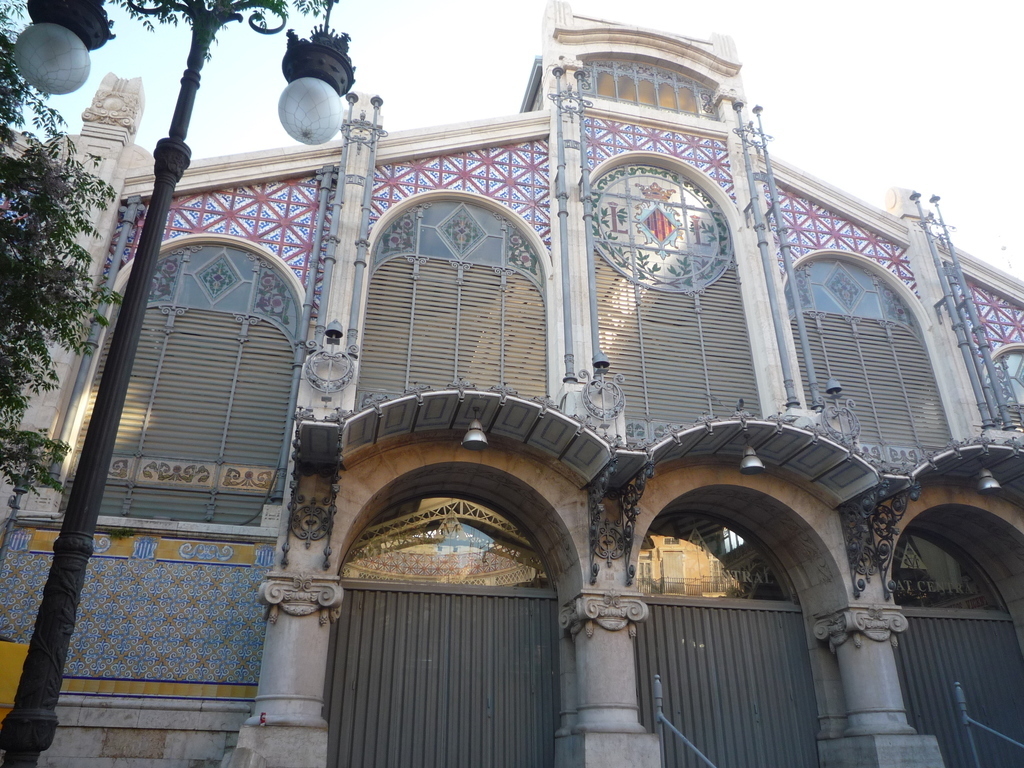 Mercado Central Valencia. Construcción Modernista