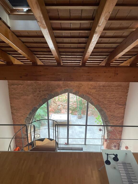 Desde el dormitorio del altillo - From the bedroom on the attic.