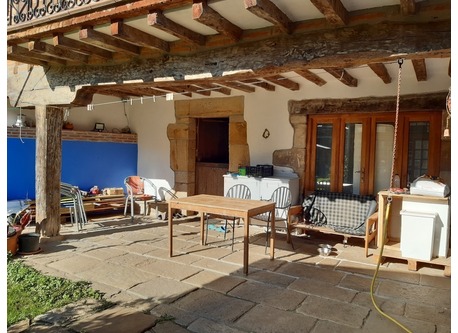 Portal de entrada a la casa