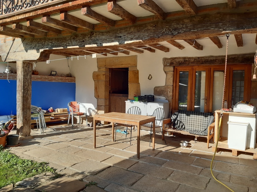 Portal de entrada a la casa