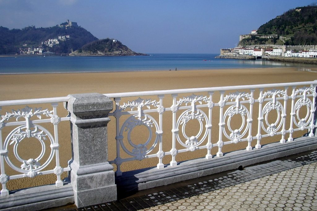 Playa La Concha de Donosti 