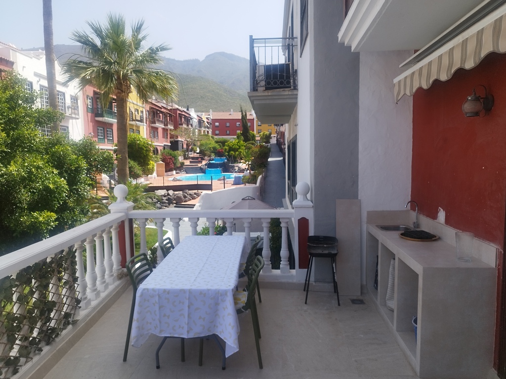 Front terrace