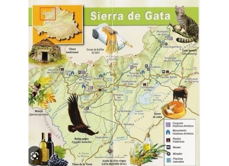 Curiosidades Sierra de Gata. Gata Mountains Curiosities