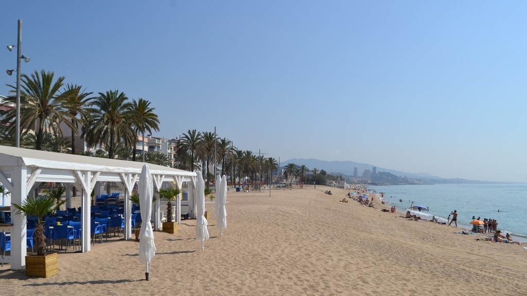 Badalona beach