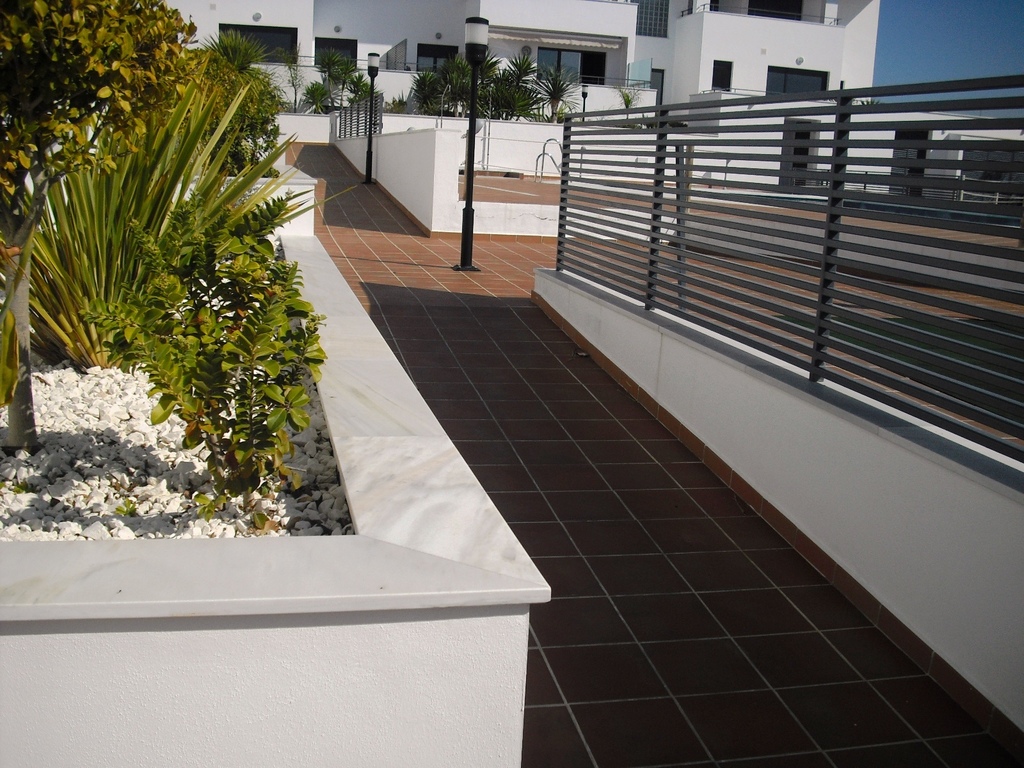 Access to the residential area