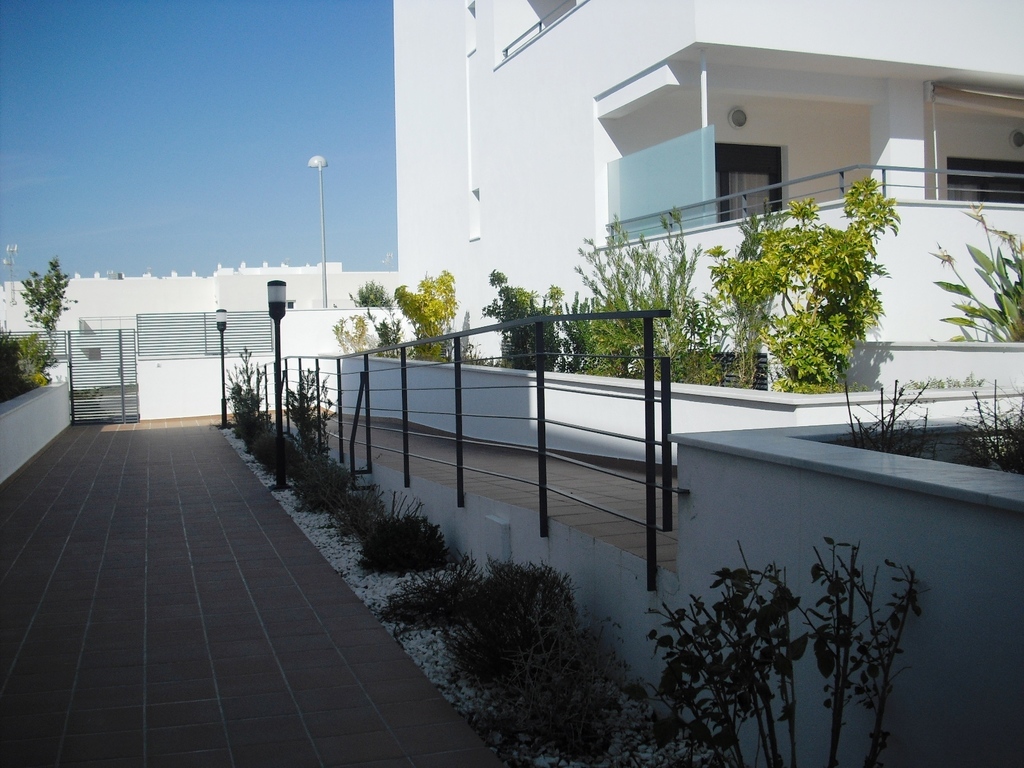 access to the residential area